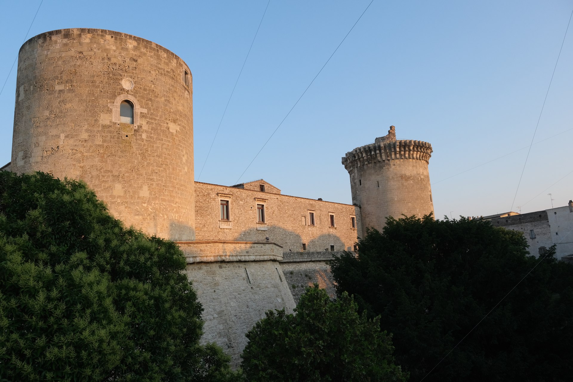 Il Castello Pirro del Balzo nel centro storico di Venosa